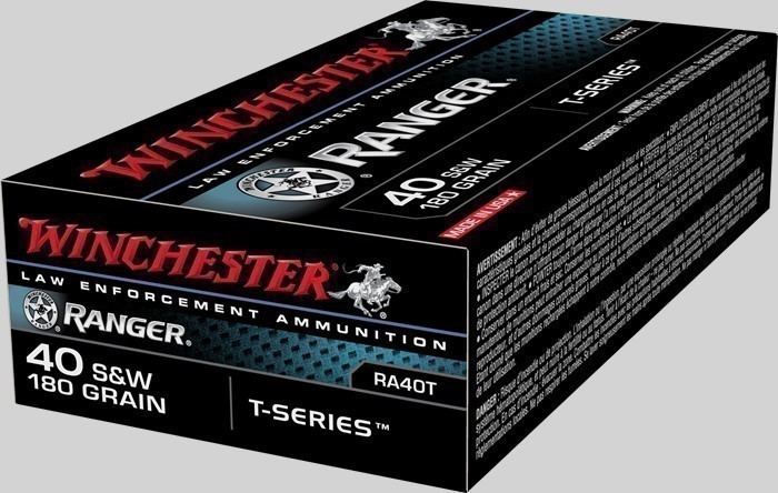 1000rds Winchester Ranger™ LE Talon RA40T .40 S&W JHP 180 grains T series-img-1