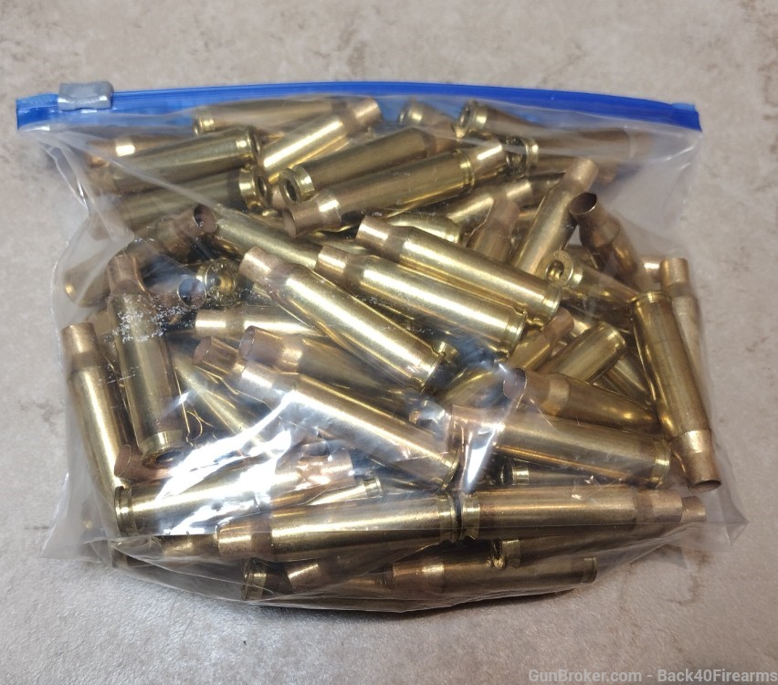 100 Ct NEW 7mm-08 Remington All R-P Headstamps Reloading Brass Rem-img-0