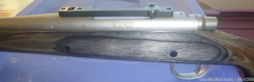 Remington 700 CDL Stainless Grey Laminate 270 Cal 24 Inch Barrel Like New-img-9