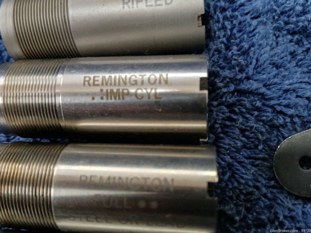 REMINGTON 8 pc 12G SHOTGUN CHOKES RIFLED SLUG  WITH TOOL AND POUCH  P-1654-img-10