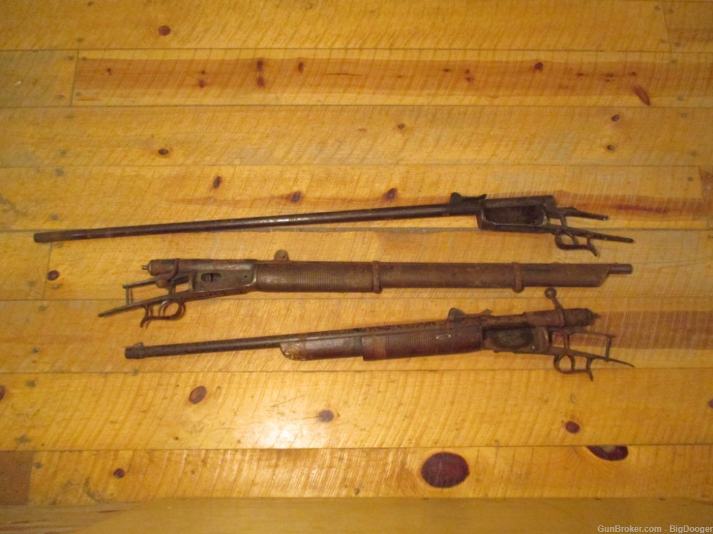 3 Antique Vetterli Project Rifles 1 - V Sauerbrey Basel  2 - Soc Ind Suisse-img-0