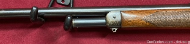 Winchester Model 71 deluxe,348 Win,w/Bolt peep,1938-img-25