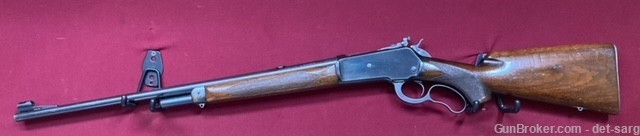 Winchester Model 71 deluxe,348 Win,w/Bolt peep,1938-img-37