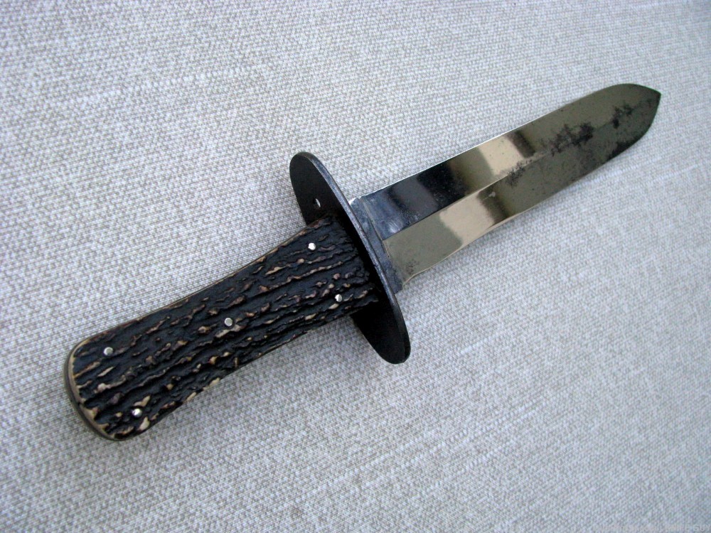 A LARGE & HEAVY, FINE QUALITY, RARE ENGLISH, HUNTING OR FIGHTING BOWIE**-img-19