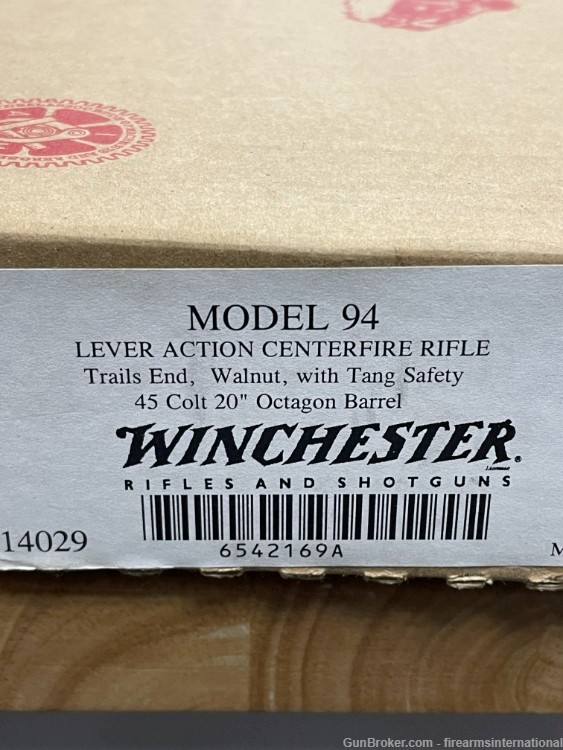Winchester Model 94 Trails End, Walnut with Tang Safety, Octagon Barrel-img-1