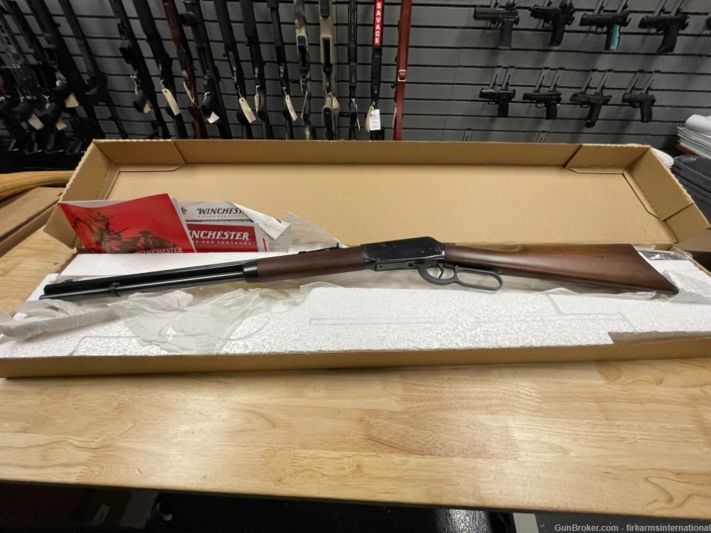 Winchester Model 94 Trails End, Walnut with Tang Safety, Octagon Barrel-img-2