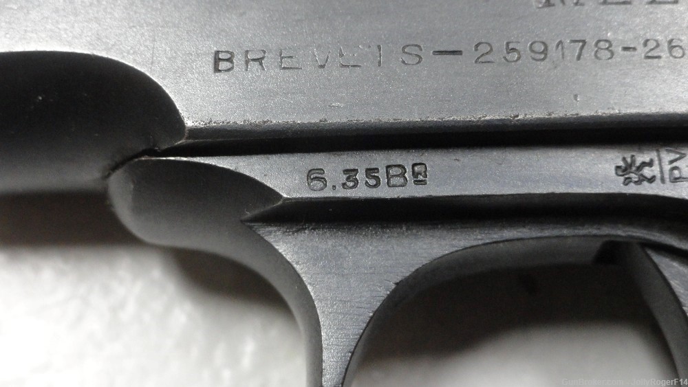 EXCELLENT Belgian Melior New Model Type II 25 Auto Vest Pocket Pistol-img-5