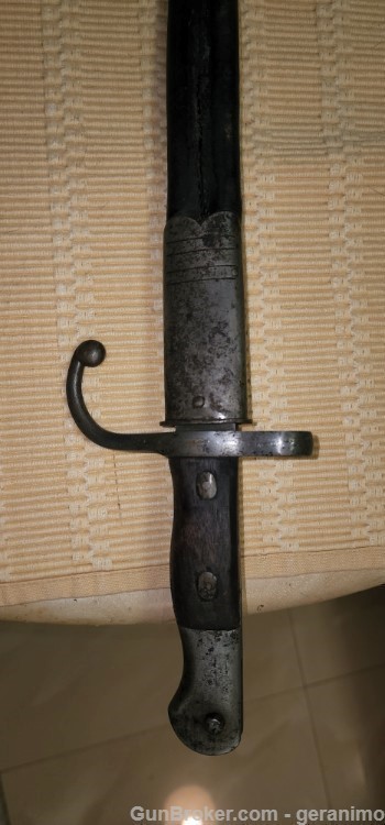 JAPANESE TYPE 18 BAYONET W/SCABBARD-img-3