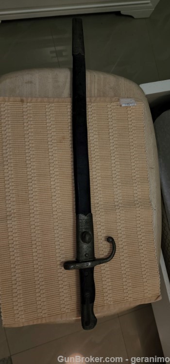 JAPANESE TYPE 18 BAYONET W/SCABBARD-img-0