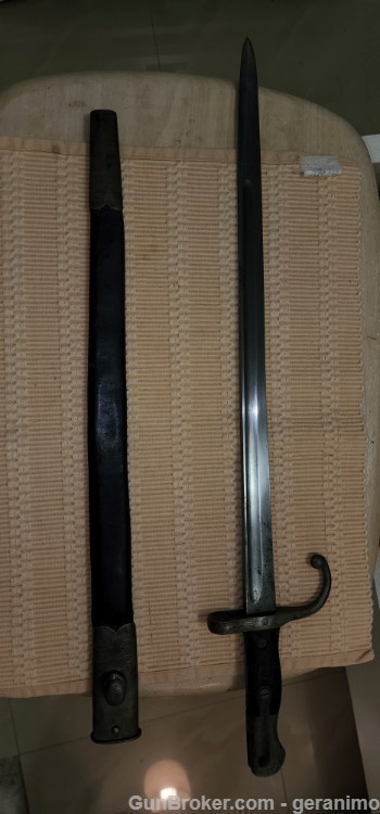 JAPANESE TYPE 18 BAYONET W/SCABBARD-img-4