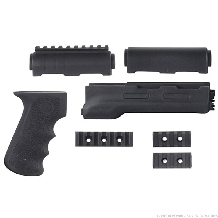 HOGUE AK47/74 Soft Rubber OM Series Handguard Kit NEW-img-0