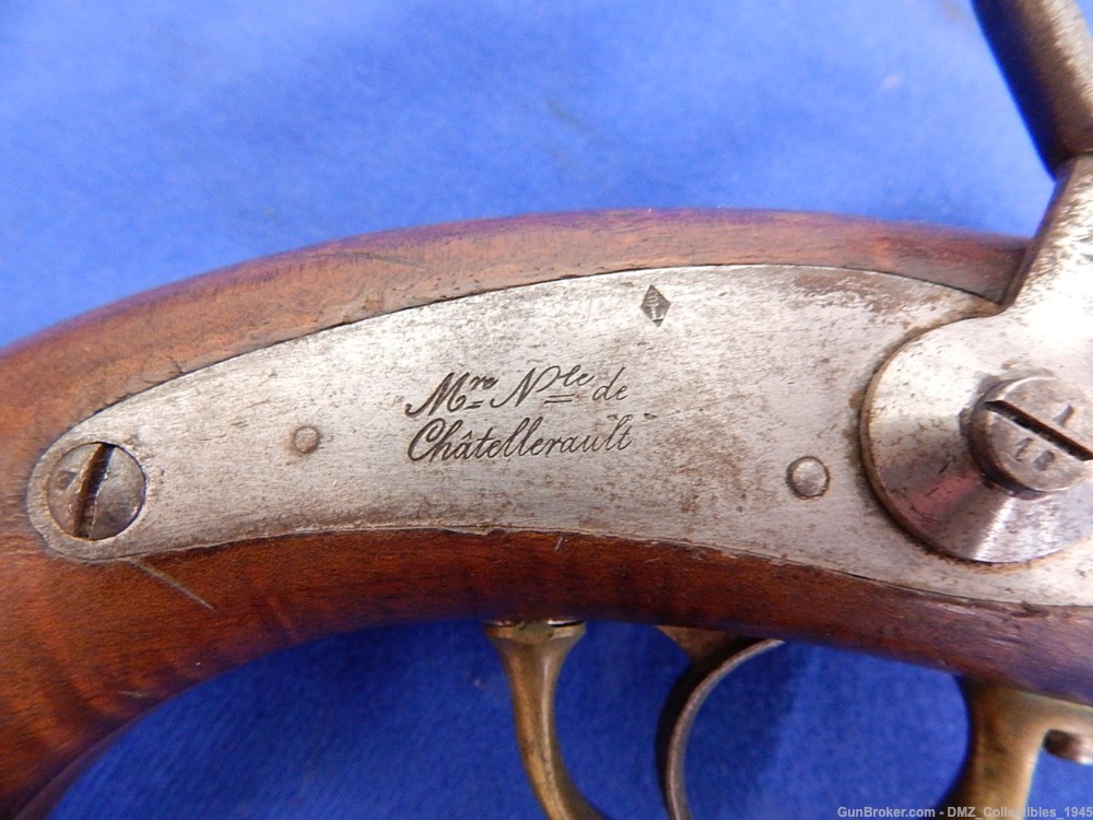 1851 French 60 Caliber Navy & Marine Pistol Gun-img-3
