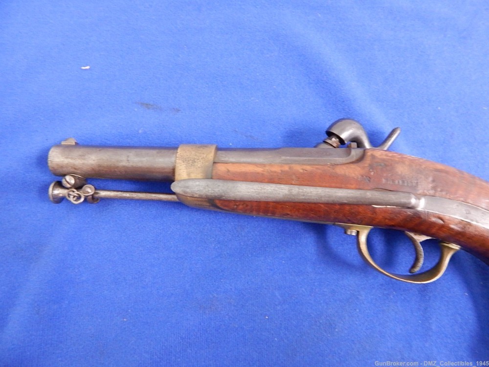1851 French 60 Caliber Navy & Marine Pistol Gun-img-7