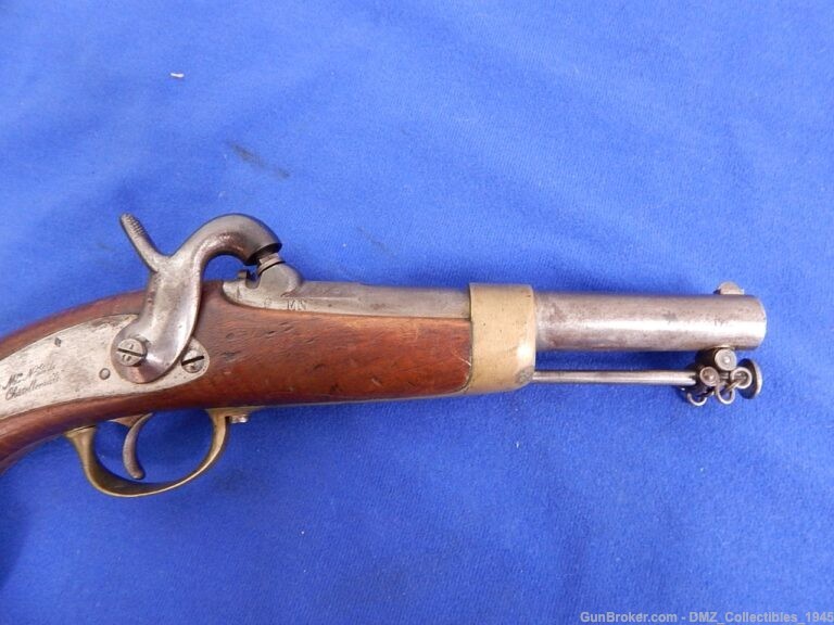 1851 French 60 Caliber Navy & Marine Pistol Gun-img-2