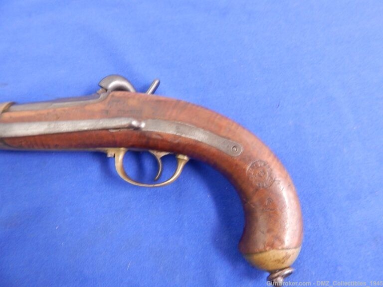 1851 French 60 Caliber Navy & Marine Pistol Gun-img-6