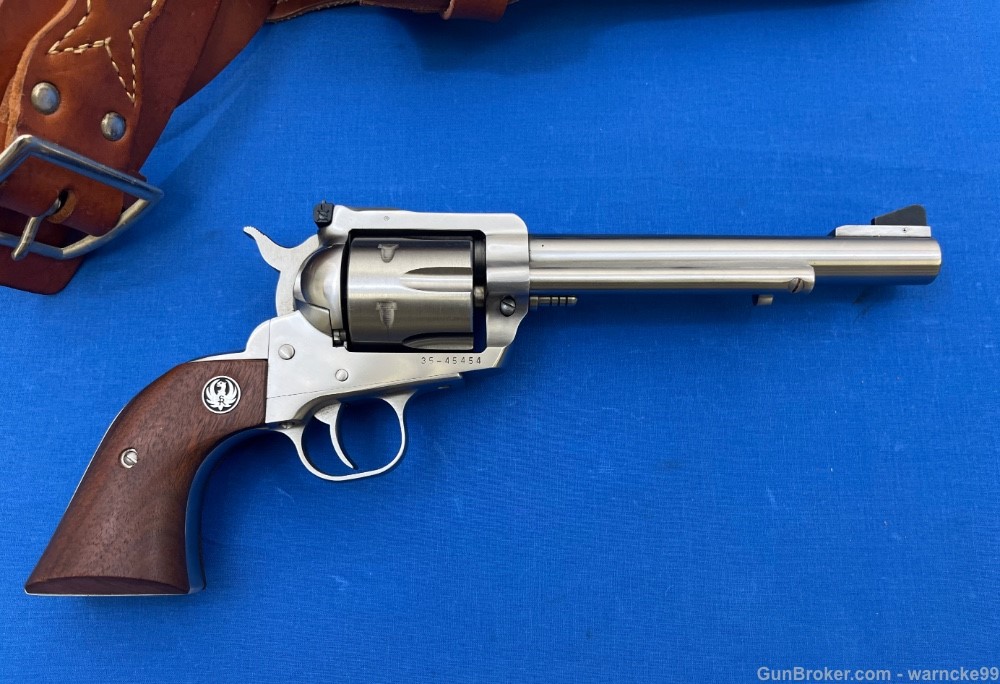 Like New Ruger New Model Blackhawk, 357 Magnum, Stainless, 6.5" Barrel-img-1