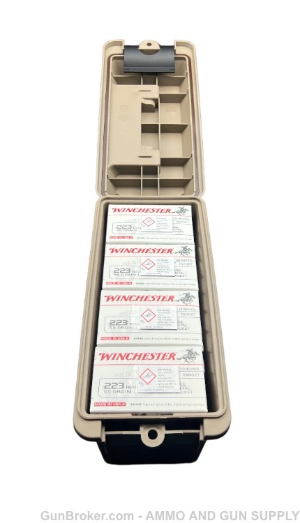 WINCHESTER 223 REM -AMMO CAN - FMJ 55 GR - 520 ROUNDS - PREMIUM AMMO-img-7