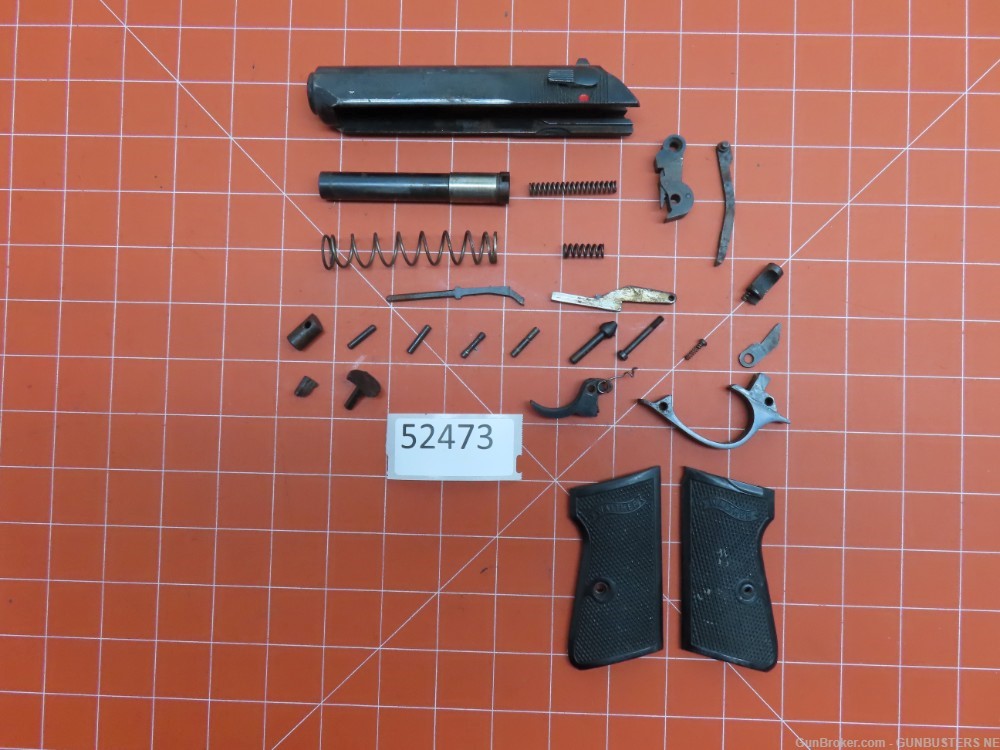 Walther PPK/S .380 ACP/9mm Kurz Repair Parts #52473-img-0