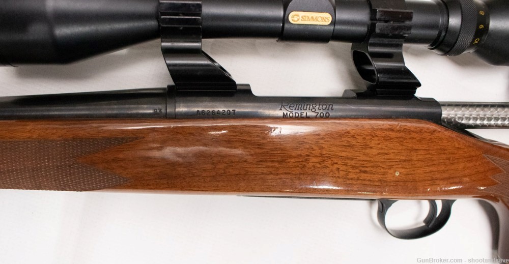 Remington Model 700, .243 Win Bolt-Action Rifle with Scope and Case-img-9