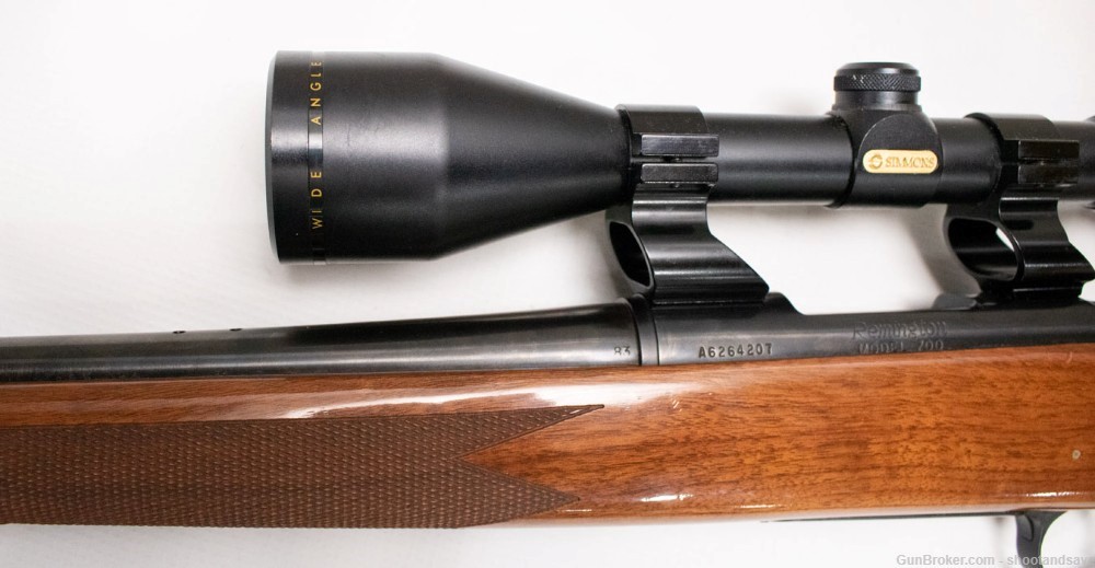 Remington Model 700, .243 Win Bolt-Action Rifle with Scope and Case-img-12
