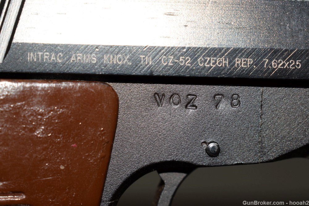 Surplus Czech CZ52 Semi Auto Pistol 7.62x25 Tokarev 1952 C&R-img-26