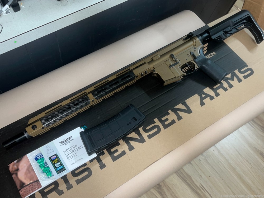 Christensen Arms MSR CA5FIVE6 Bronze & Carbon Fiber 5.56 16" AR-15 LAYAWAY-img-0