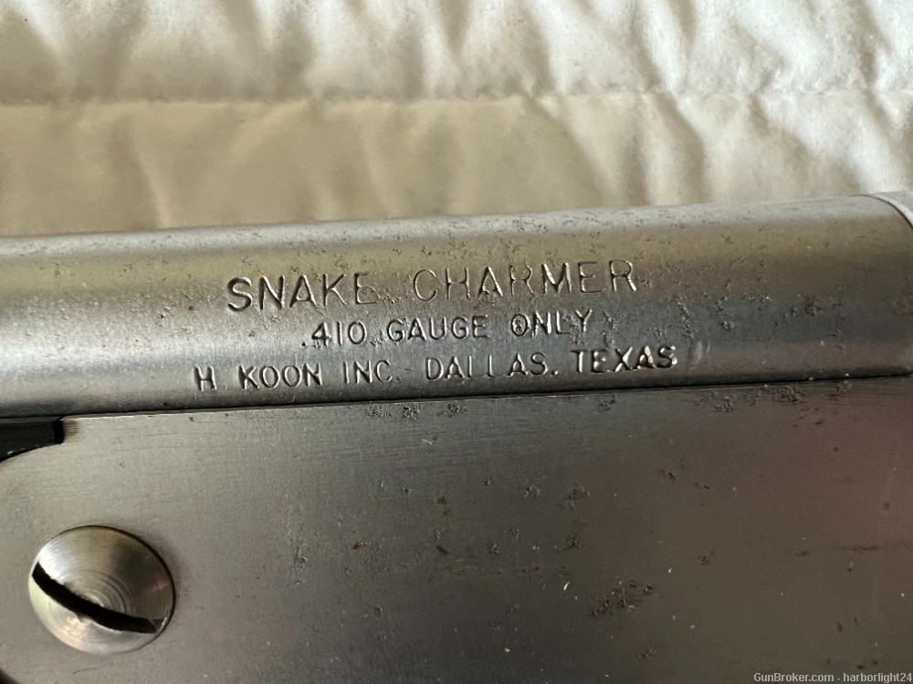 H. Koon INC Snake Charmer 410-Gauge 18.2" Barrel Stainless H-Koon-img-8