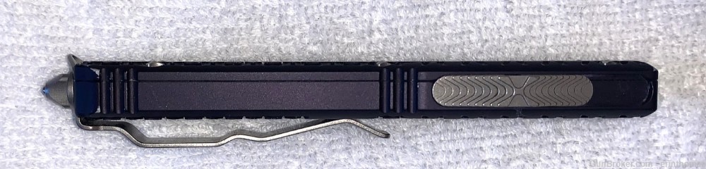 Microtech 120-7 Ultratech Tri-grip Bayonet OTF Auto Knife Bead Blast-img-6