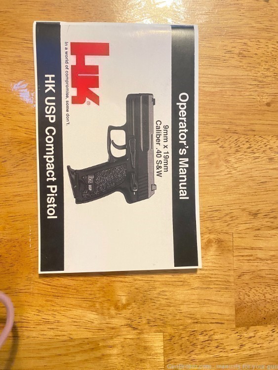 HK COMPACT PISTOL OWNER MANUAL (543)-img-0