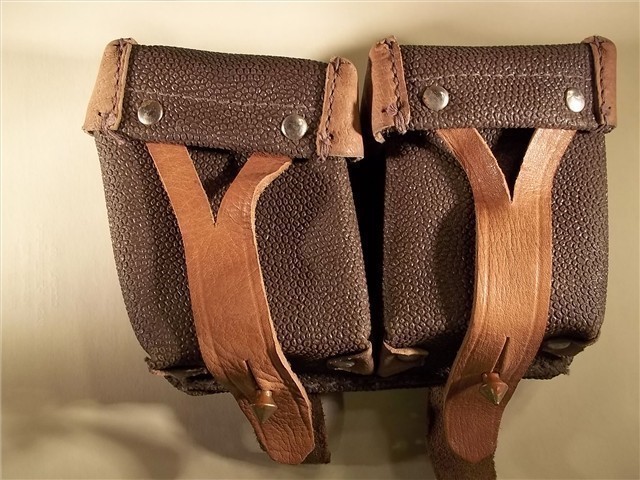 PEBBLE TYPE AMMO POUCH For 91/30 Russian Nagant-img-0