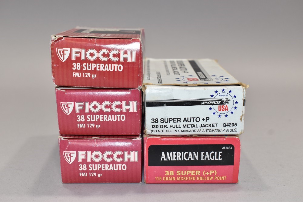 5 Boxes 50 Rds & 199 Fired Cases 38 Super 130 G FMJ-img-4