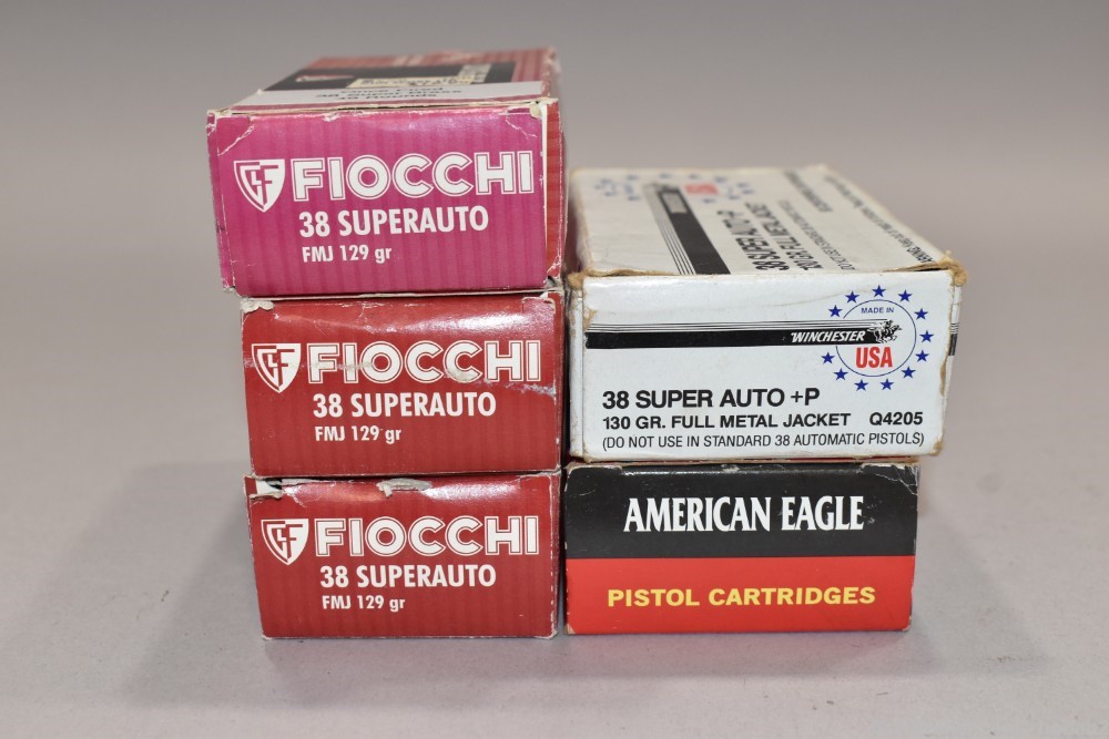 5 Boxes 50 Rds & 199 Fired Cases 38 Super 130 G FMJ-img-2