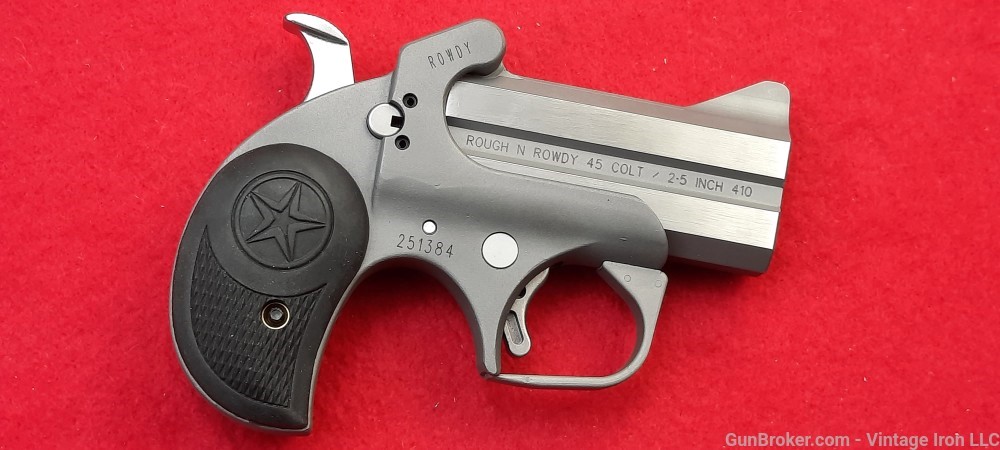 Bond ARMS Rowdy 45 Colt/410 Ga 3" Derringer 45 Long Colt.410 Gauge NIB!NR-img-4