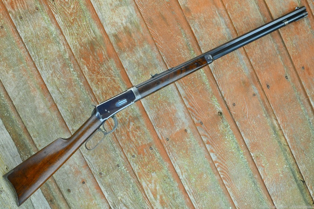 FINE & RARE Winchester Model 1894 Rifle - 38-55 - *ANTIQUE, TAKEDOWN*-img-1