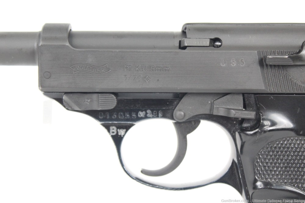 Walther Model P1 (P38 Alloy) Semi-Auto Pistol 9mm Dated 3/79 Numbers Match-img-1