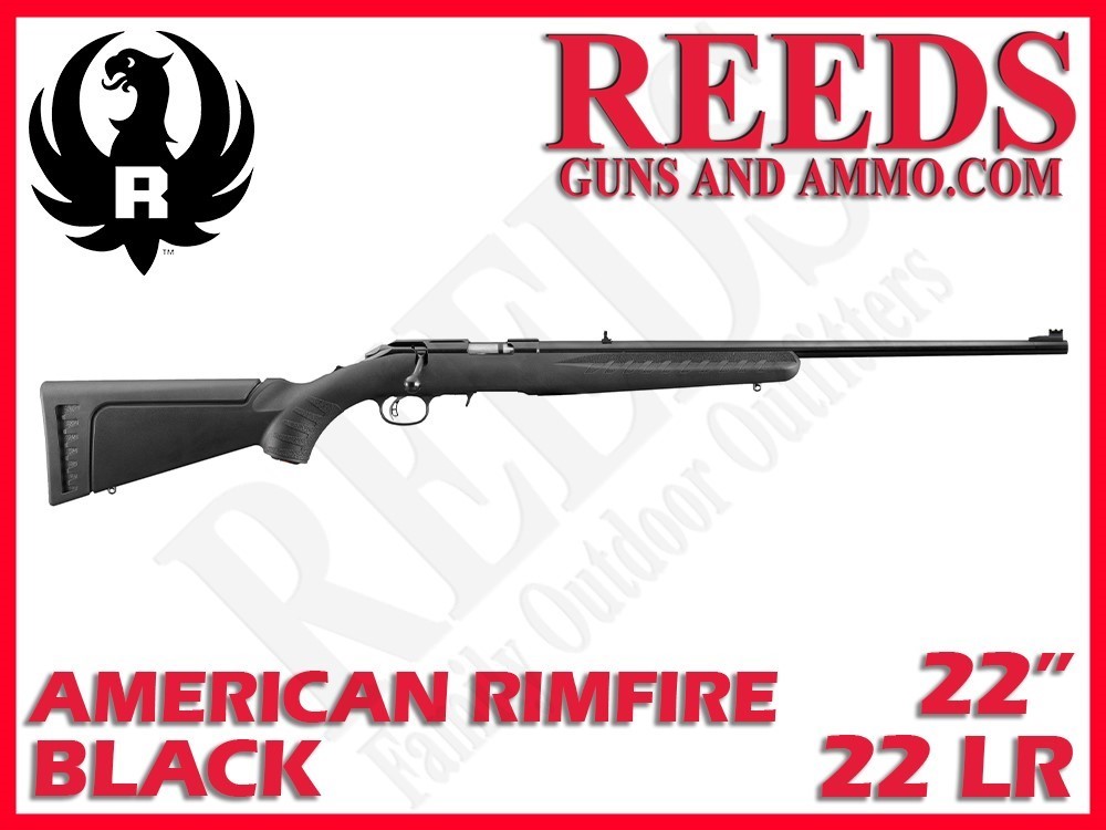 Ruger American Rimfire Black 22 LR 22in 8301-img-0