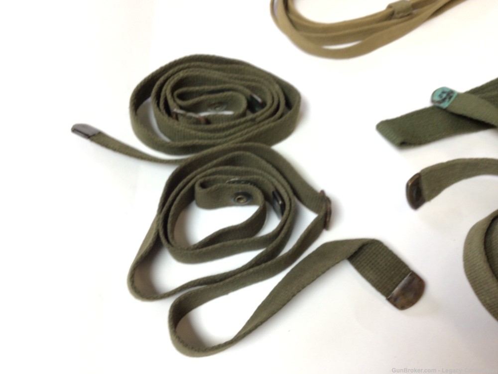Huge Lot WWI-WWII-Viet Nam Web Gear Mess Kits Carbine Slings Carry Pouches.-img-9