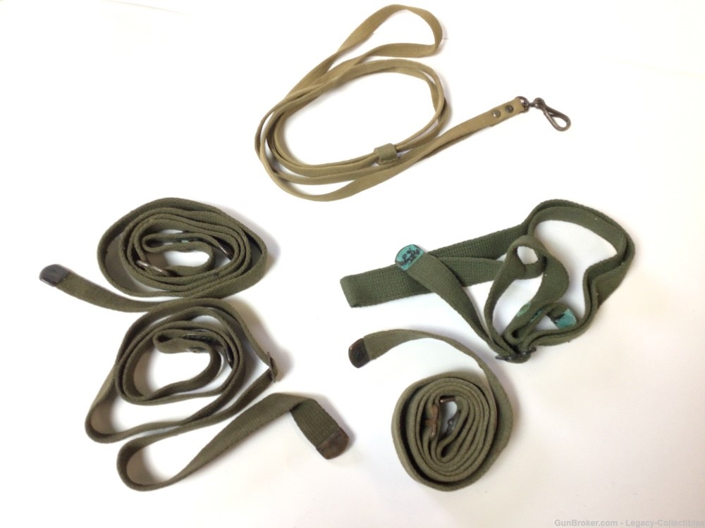 Huge Lot WWI-WWII-Viet Nam Web Gear Mess Kits Carbine Slings Carry Pouches.-img-8