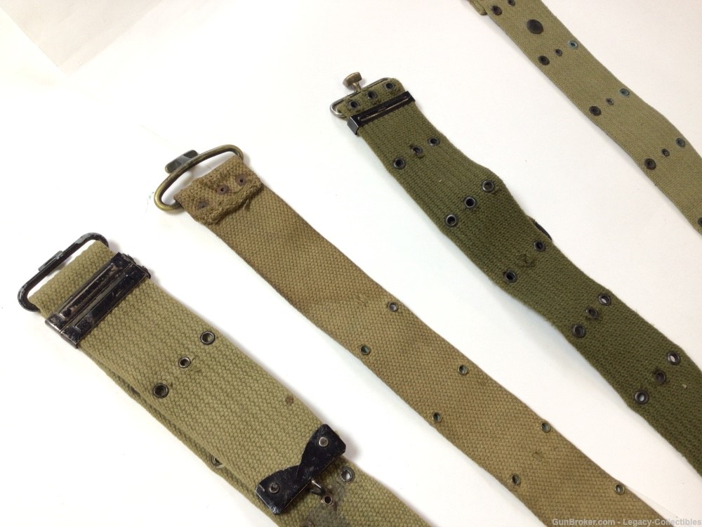 Huge Lot WWI-WWII-Viet Nam Web Gear Mess Kits Carbine Slings Carry Pouches.-img-20