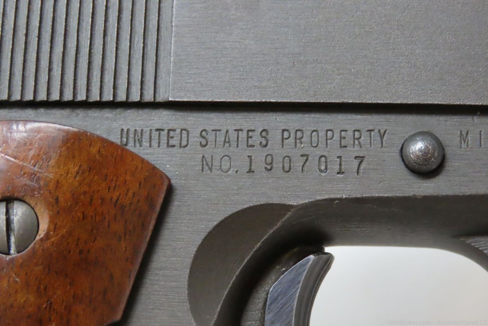 WWII US PROPERTY Marked REMINGTON-RAND Model 1911A1 MATCH Pistol 45 ACP C&R-img-14