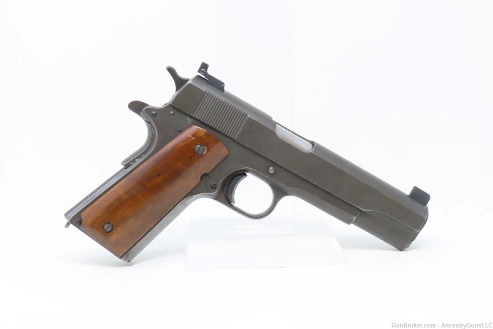WWII US PROPERTY Marked REMINGTON-RAND Model 1911A1 MATCH Pistol 45 ACP C&R-img-16