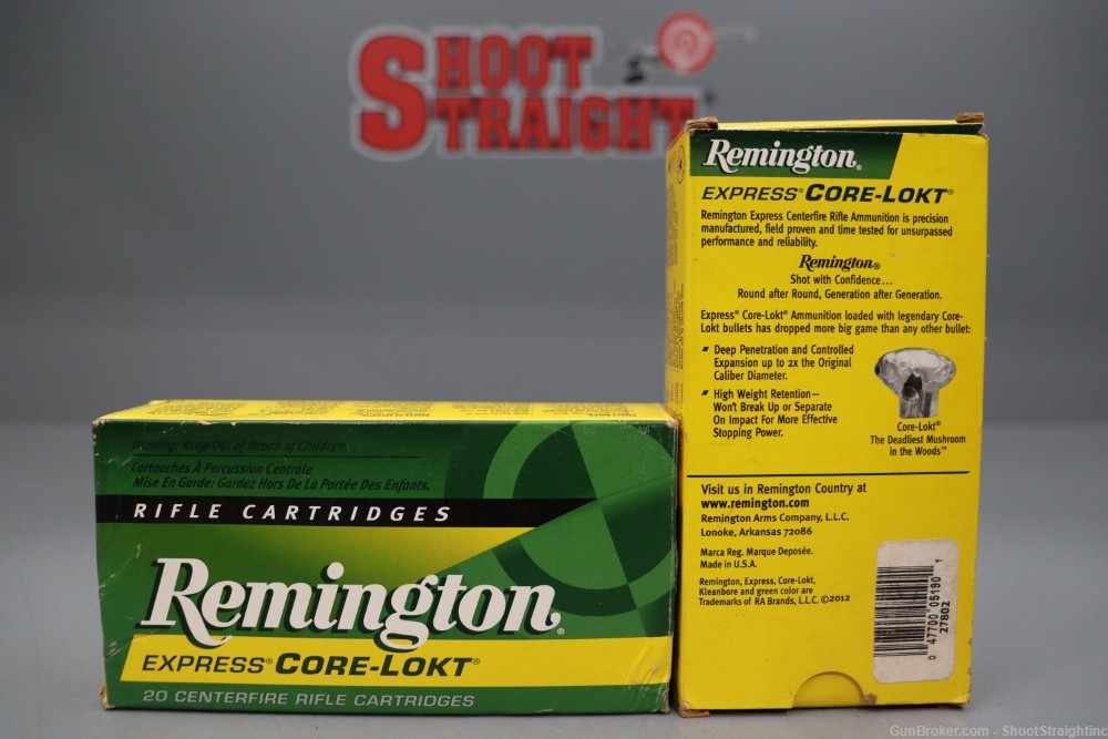 Lot o' 40 Rounds of Remington Express Core-Lokt .243Win 100gr Ammunition -img-1