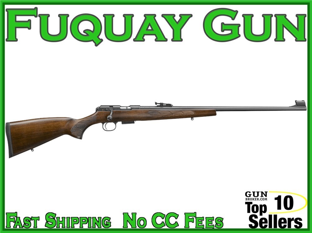 CZ 457 Lux 17 HMR 24" 02303 Walnut Stock CZ457-LUX-img-0