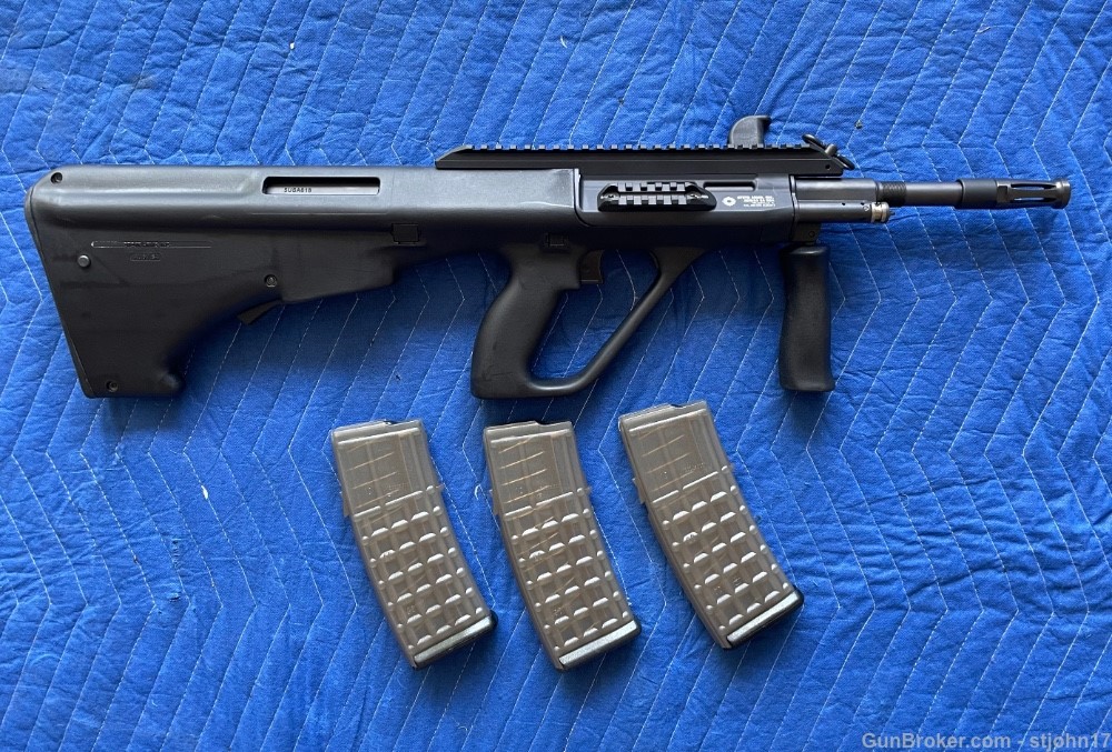 Steyr Aug A3 SA Safe Queen, never fired, 3 mags NO RESERVE!-img-19