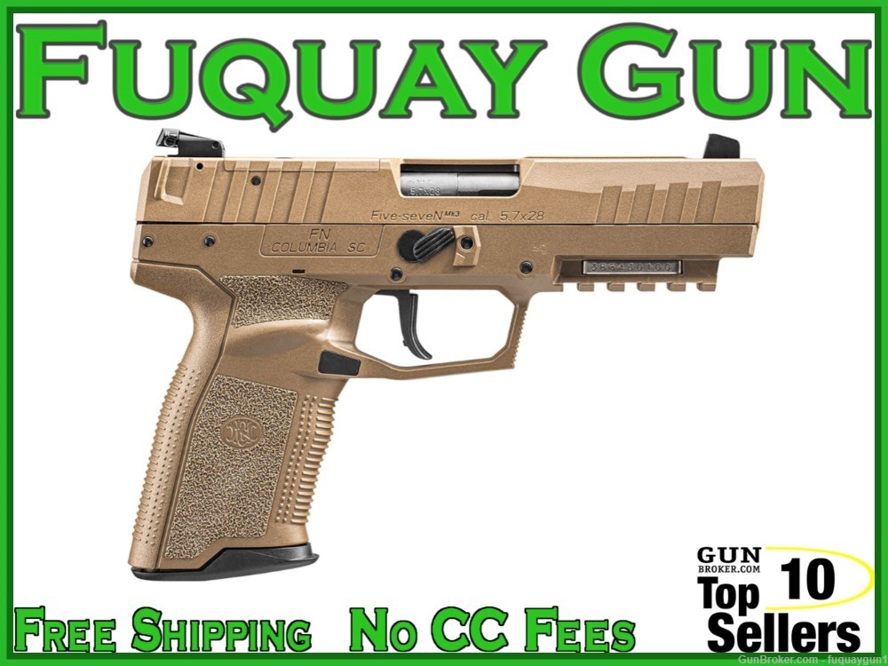 FN Five-Seven MRD 5.7x28 OR FDE 4.8" 20rd 66-10127 Five-Seven-img-0