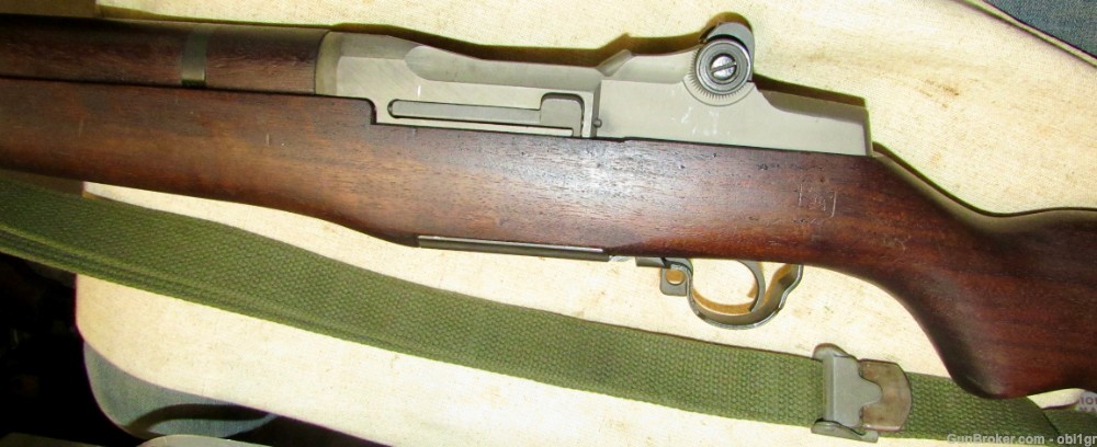 USGI WWII Springfield M1 Garand Rifle .30-06 3-45 .01 NO RESERVE-img-9