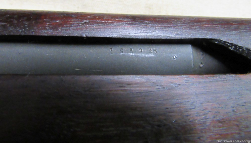 USGI WWII Springfield M1 Garand Rifle .30-06 3-45 .01 NO RESERVE-img-8