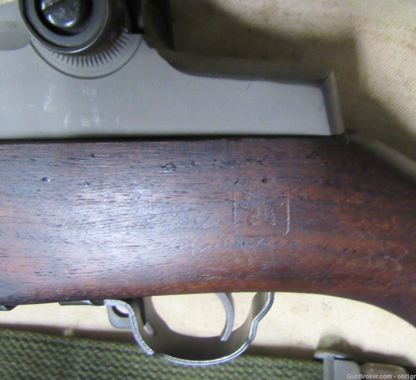 USGI WWII Springfield M1 Garand Rifle .30-06 3-45 .01 NO RESERVE-img-11