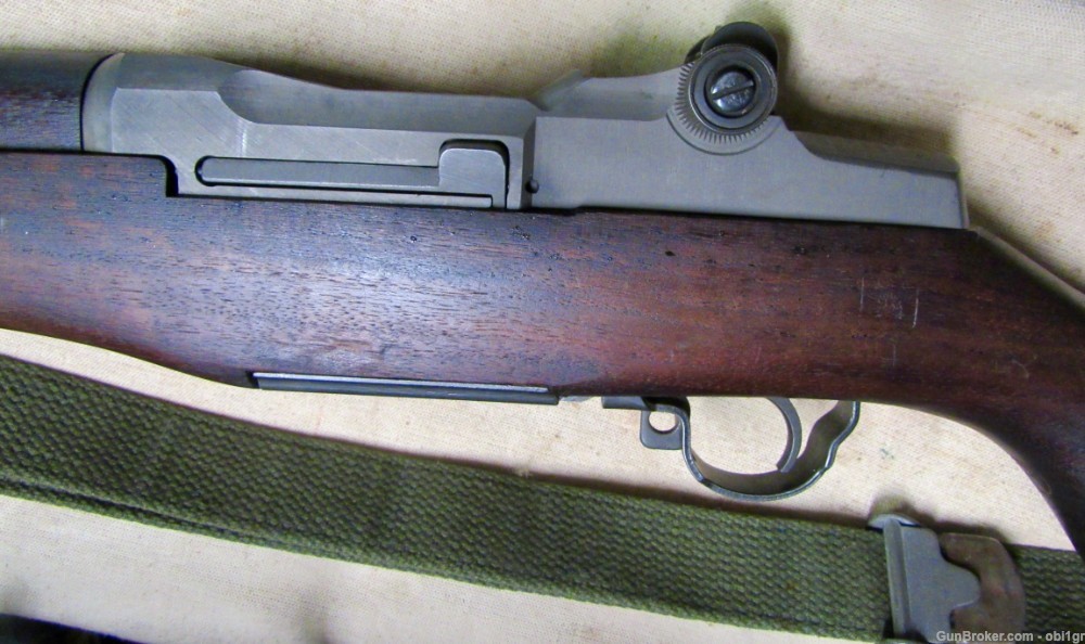 USGI WWII Springfield M1 Garand Rifle .30-06 3-45 .01 NO RESERVE-img-10