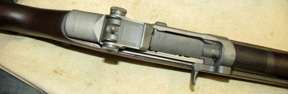 USGI WWII Springfield M1 Garand Rifle .30-06 3-45 .01 NO RESERVE-img-3